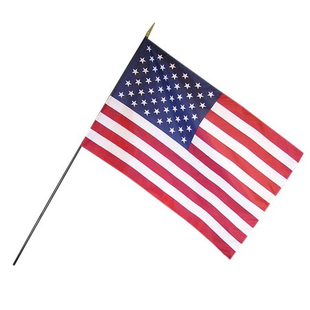 ANNIN FLAGMAKERS Empire Brand U.S. Classroom Flag, 36in. x 24in. 043100